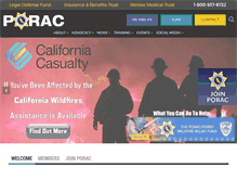 Tablet Screenshot of porac.org