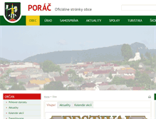 Tablet Screenshot of porac.sk